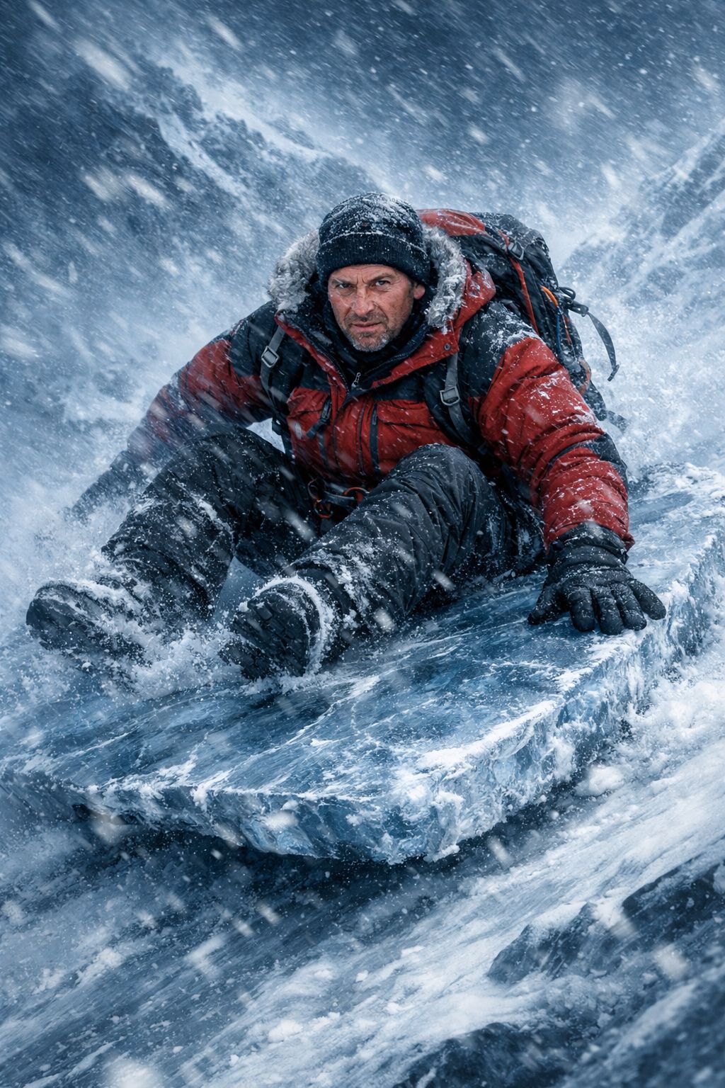 Glacial Descent Everest Survival