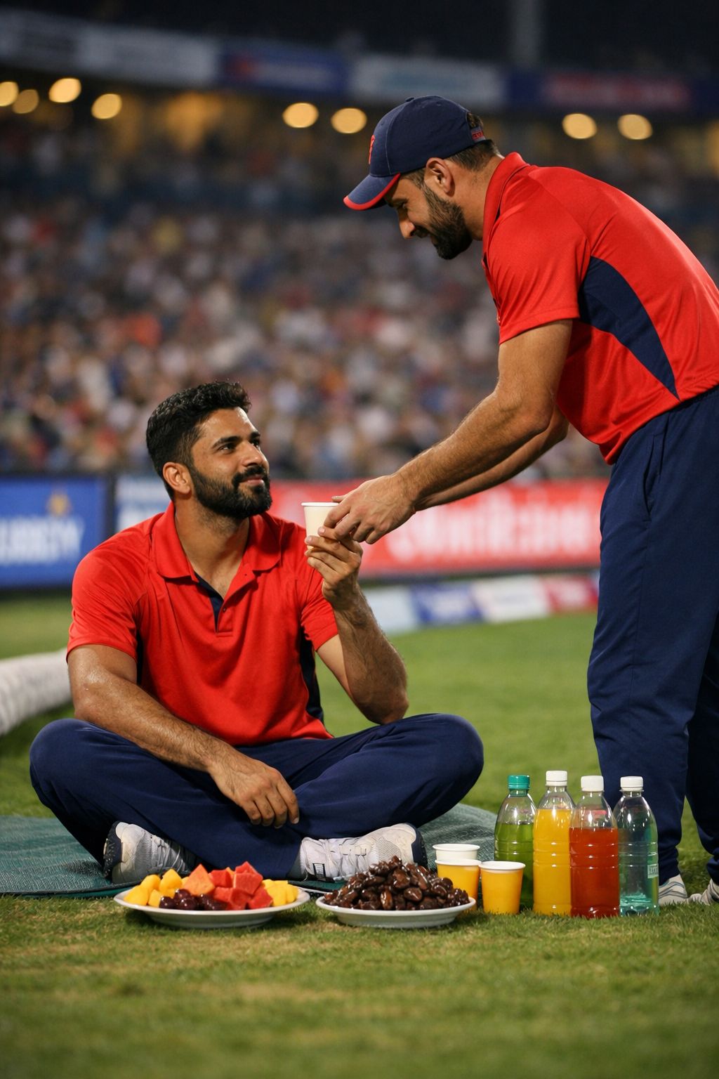 Evening Refreshment at the Boundary Line