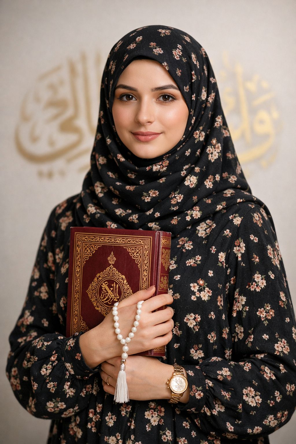Graceful Devotion in Golden Light