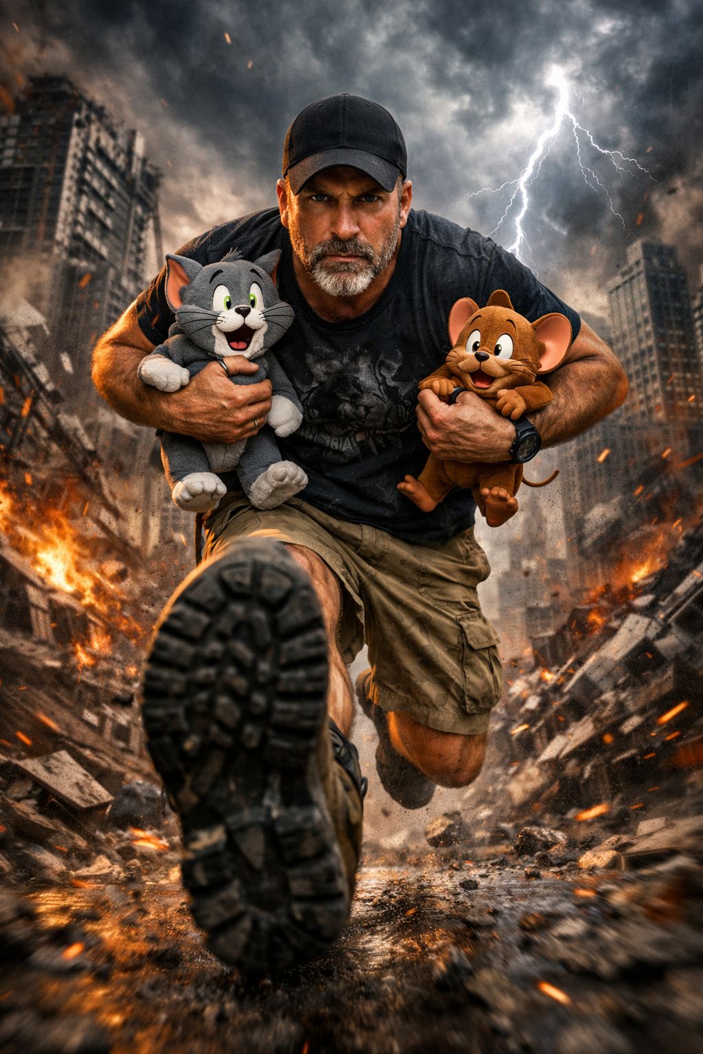 Apocalyptic Rescue of the Cat and Mouse
