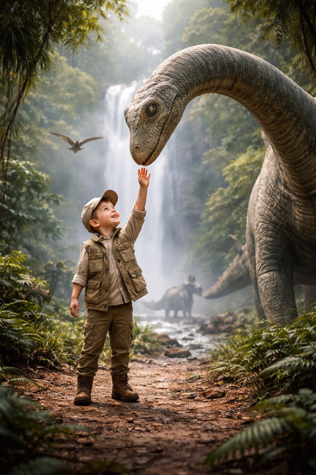 A Gentle Giant in the Prehistoric Jungle