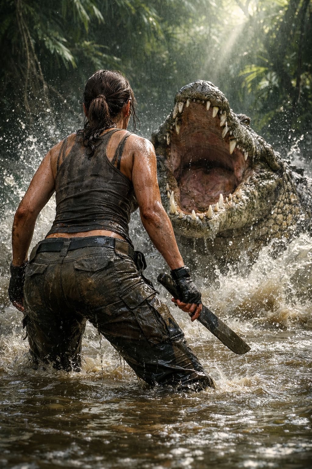 River Predator Standoff