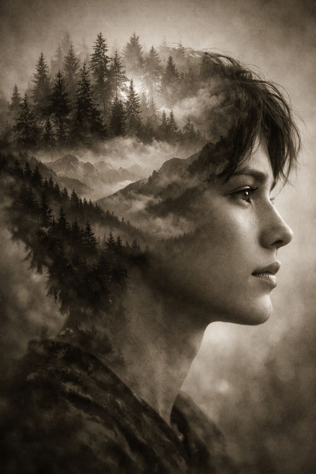 Mountain Soul Profile Landscape