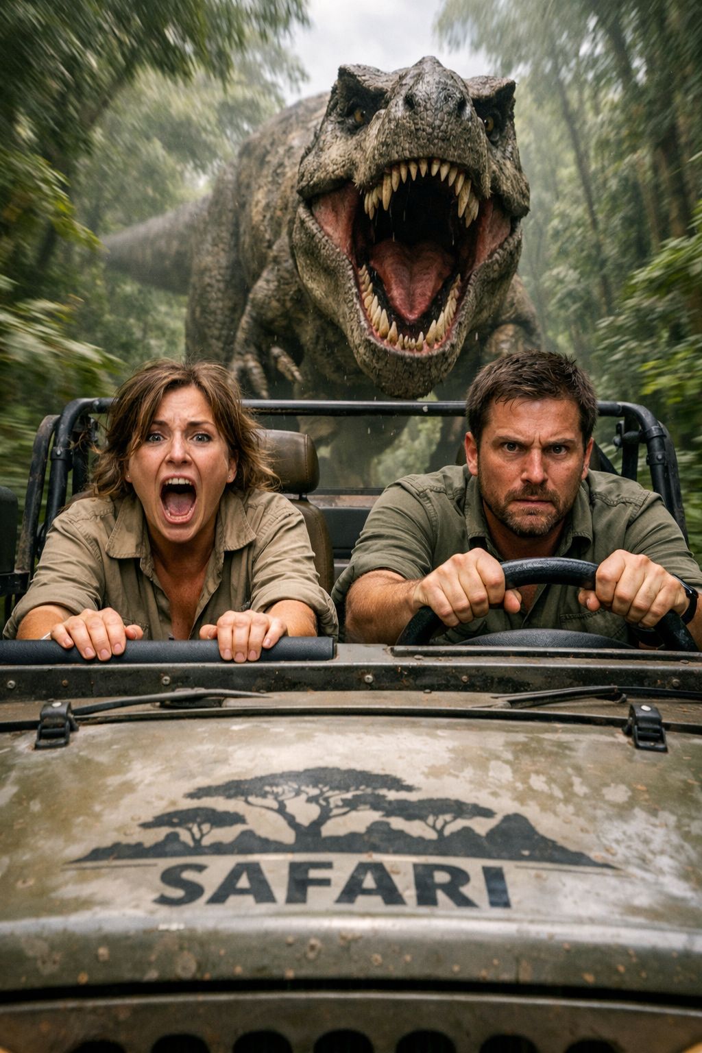 Jurassic Jungle Terror Chase