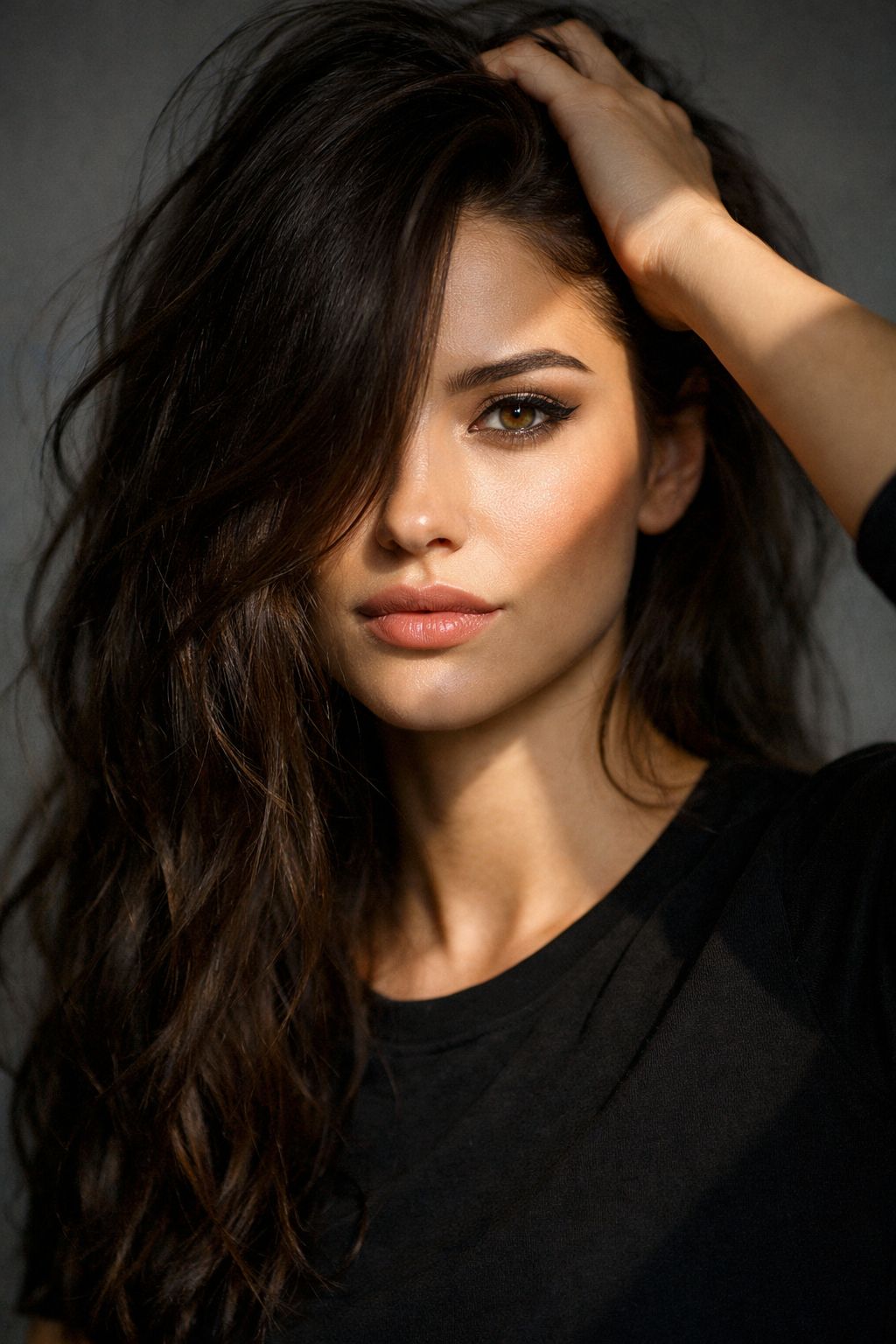Sunlit Cinematic Beauty Portrait