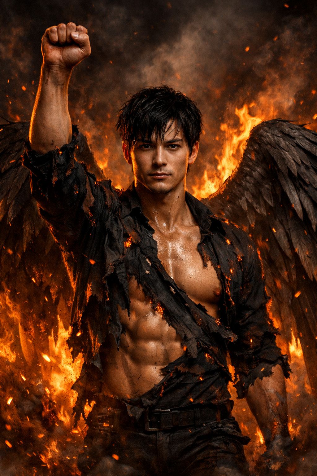 Defiance of the Fallen Winged Warrior