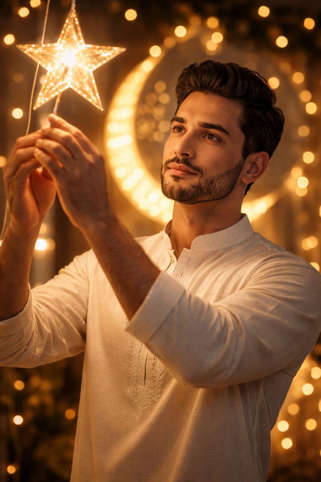 Radiant Ramadan Star Adjustment