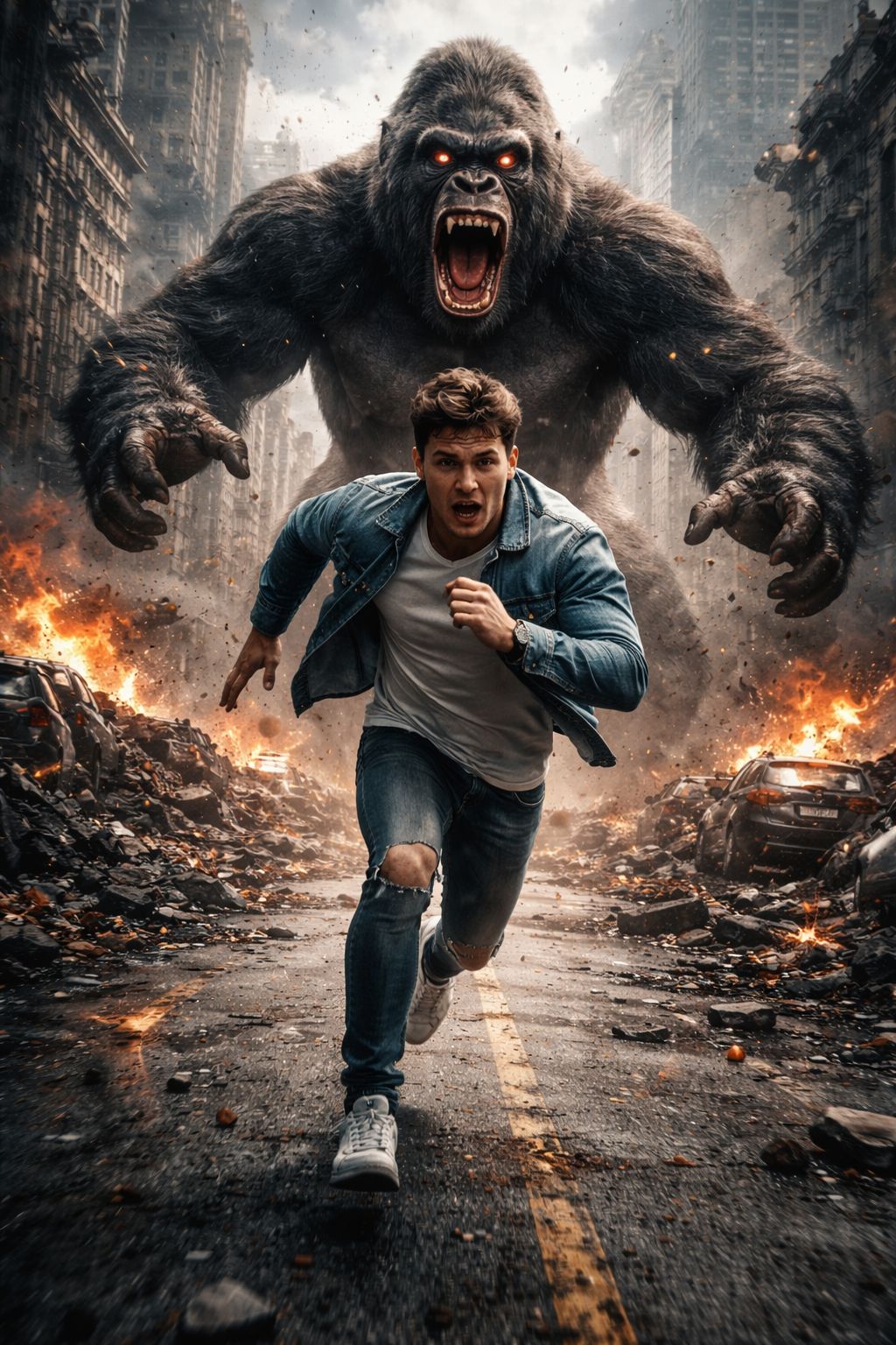 Desperate Escape from the Primal Beast