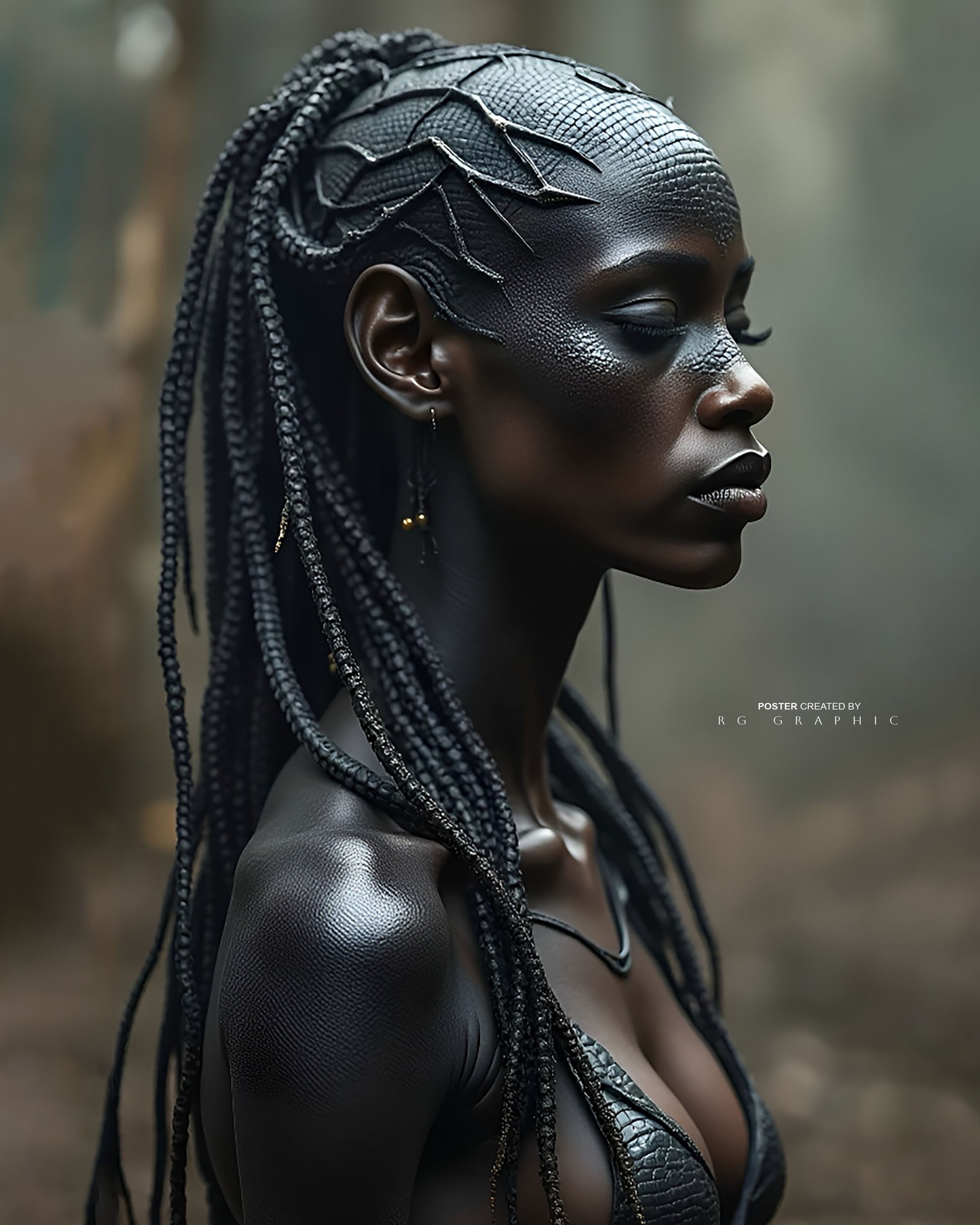 Serpent Queen of the Silent Forest