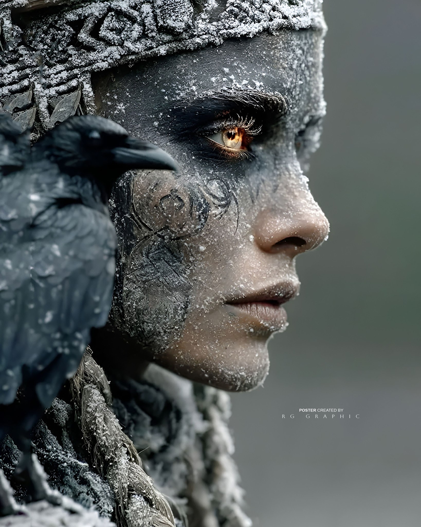 Frost Queen of the Amber Eye