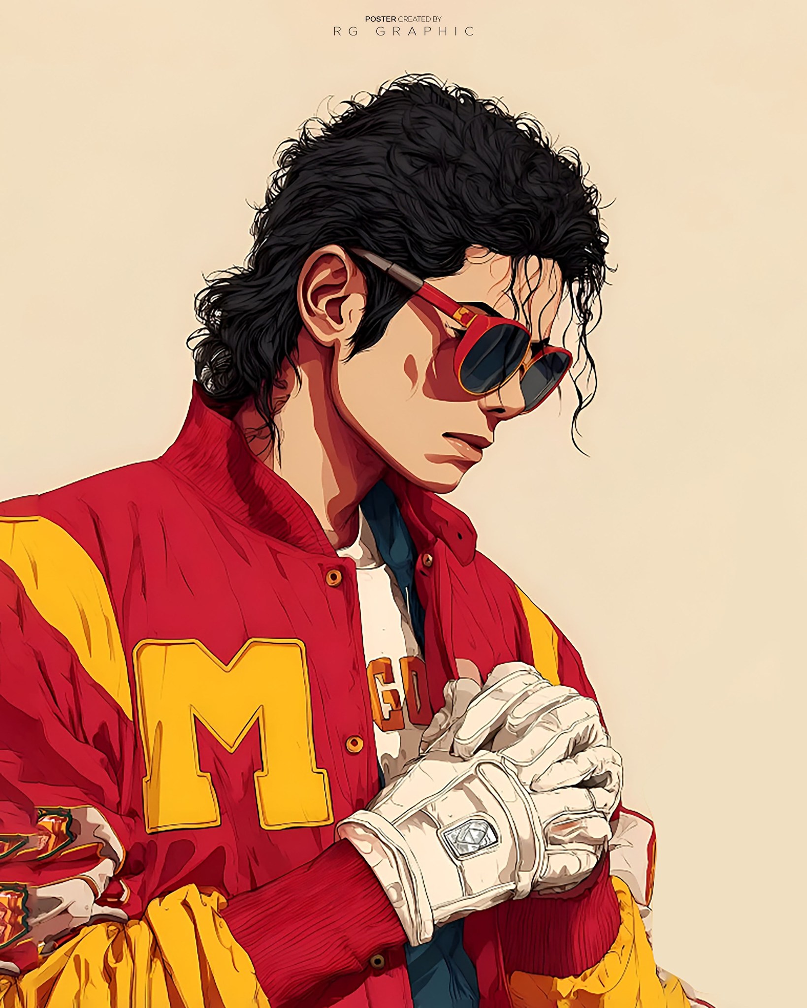 Retro Pop Varsity Icon