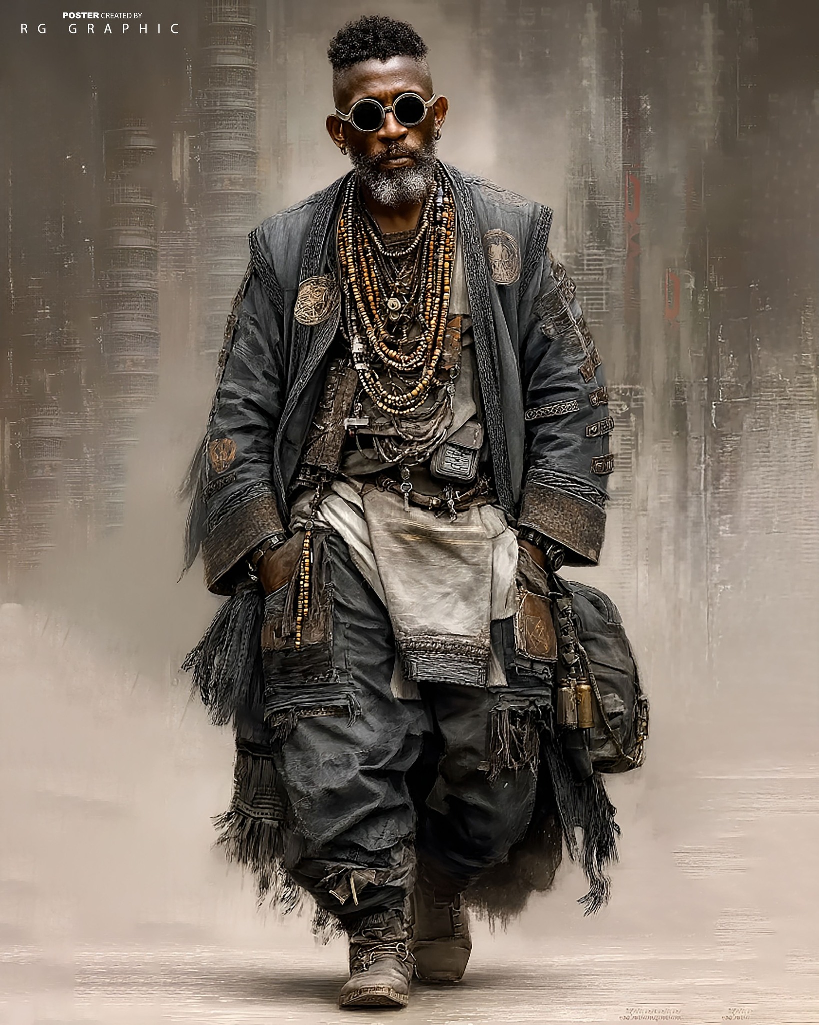 The Afro-Futuristic Nomad of the Dystopian City