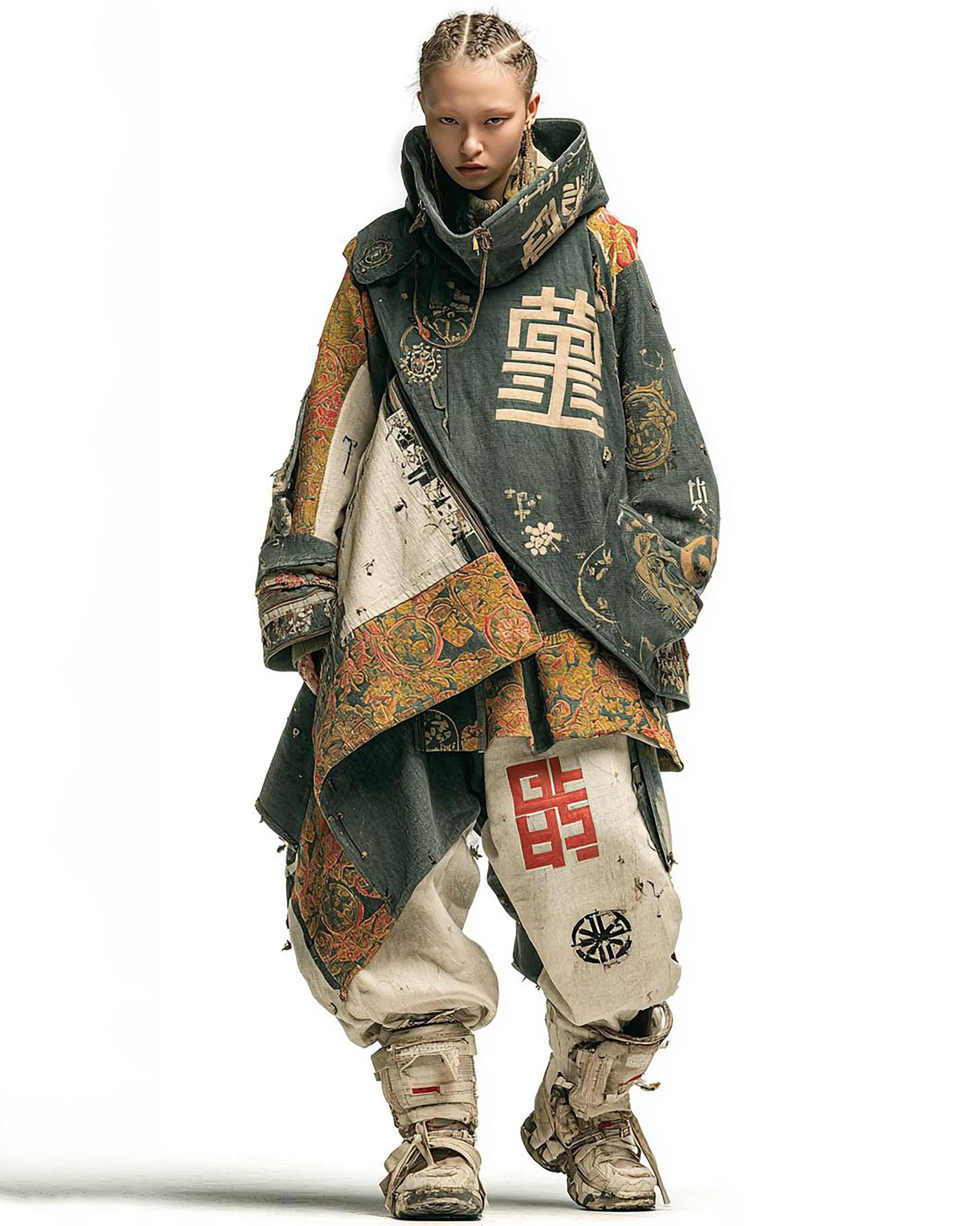 Cyber-Tribal Nomadic Streetwear Editorial