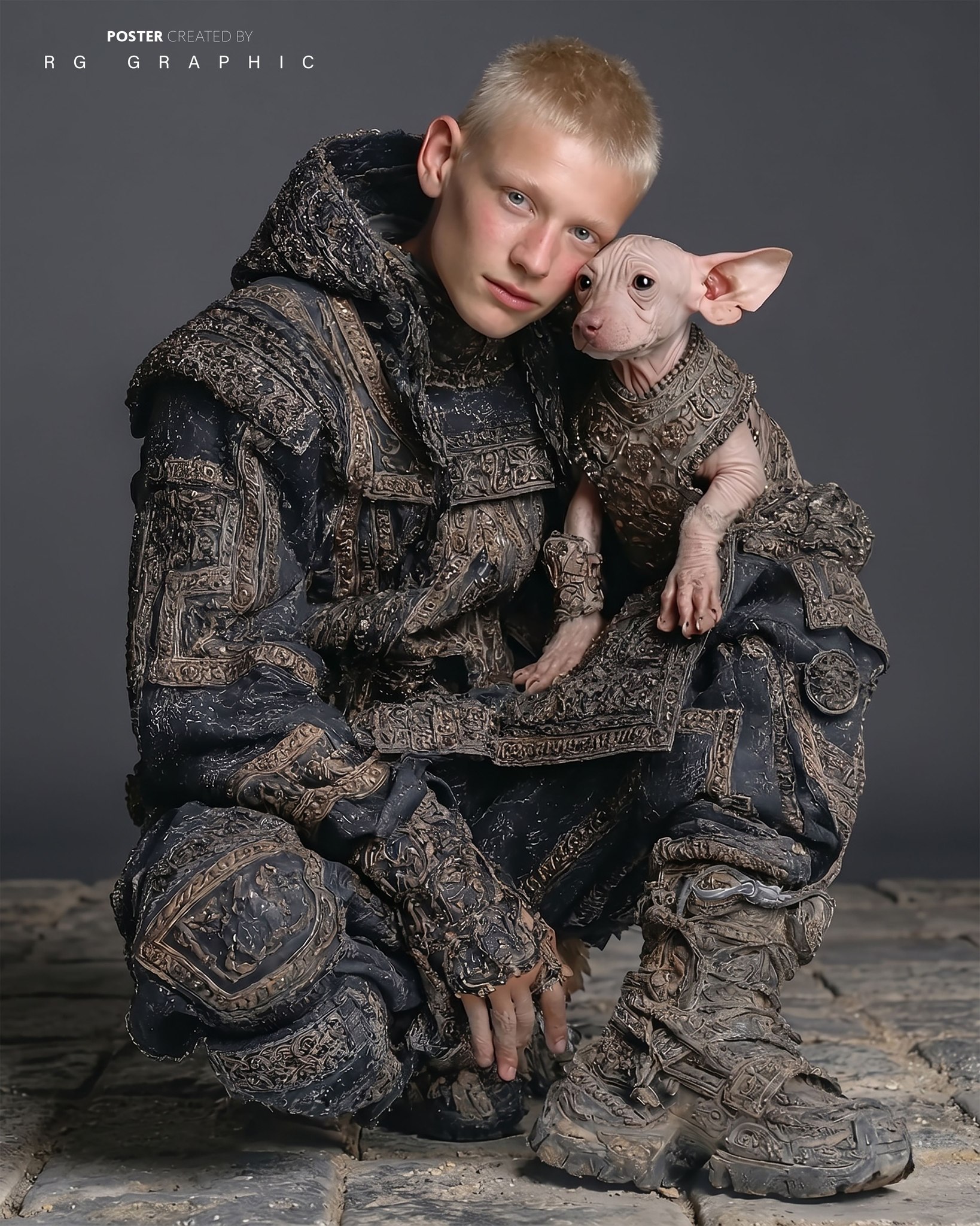 The Gilded Sphynx and His Warden