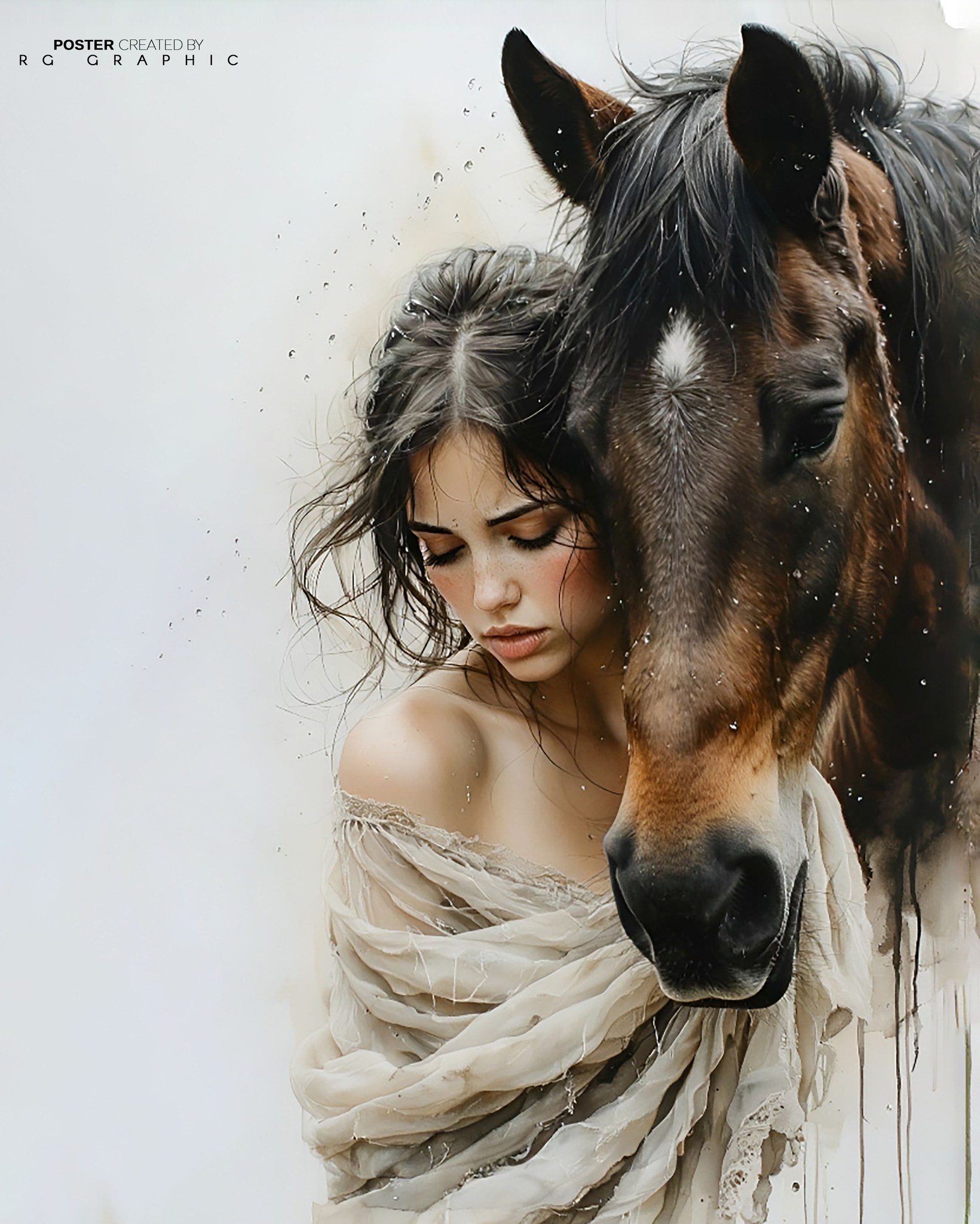 Melancholy Grace in the Rain