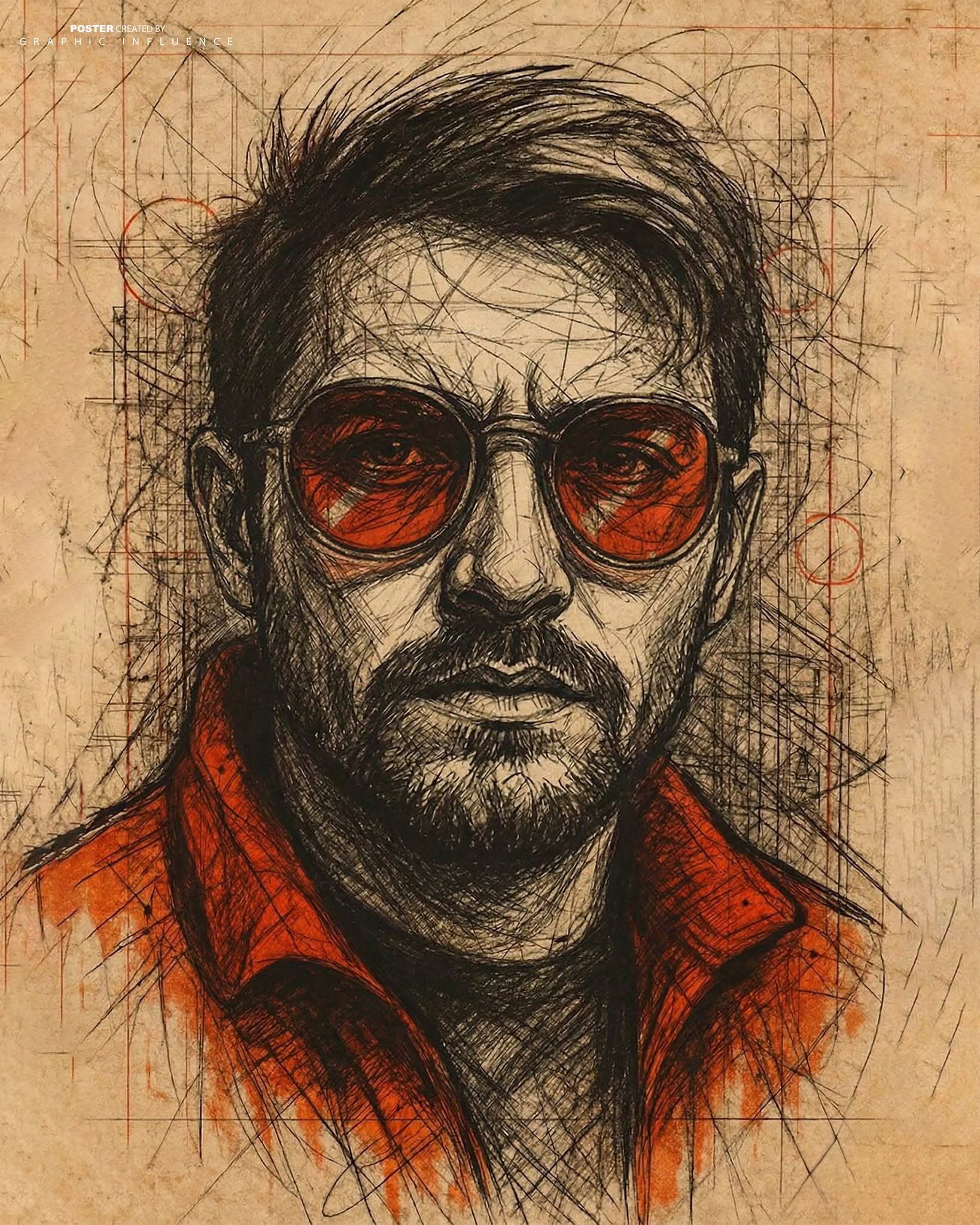 Red Vision Sketch Concept