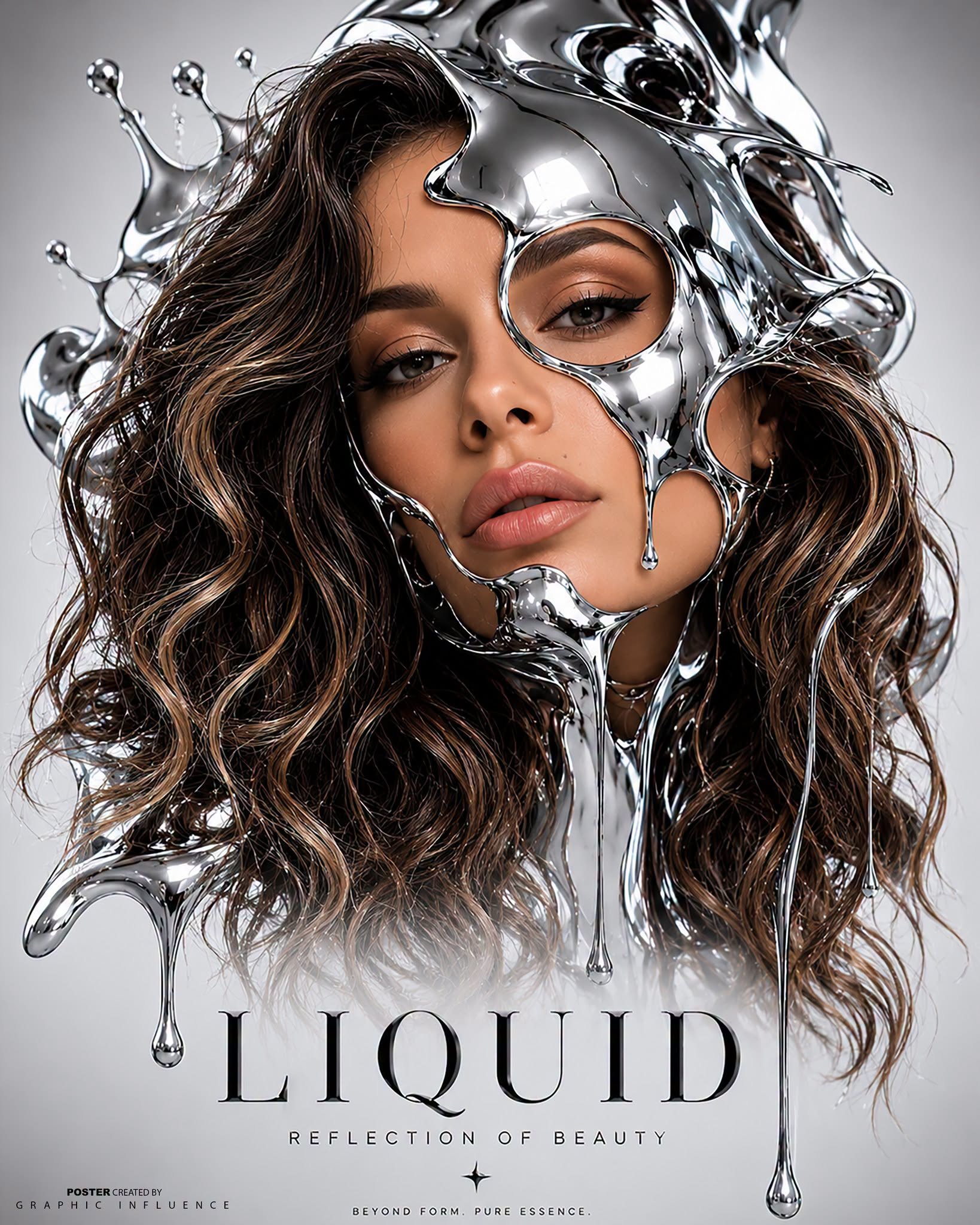 Liquid Chrome Elegance