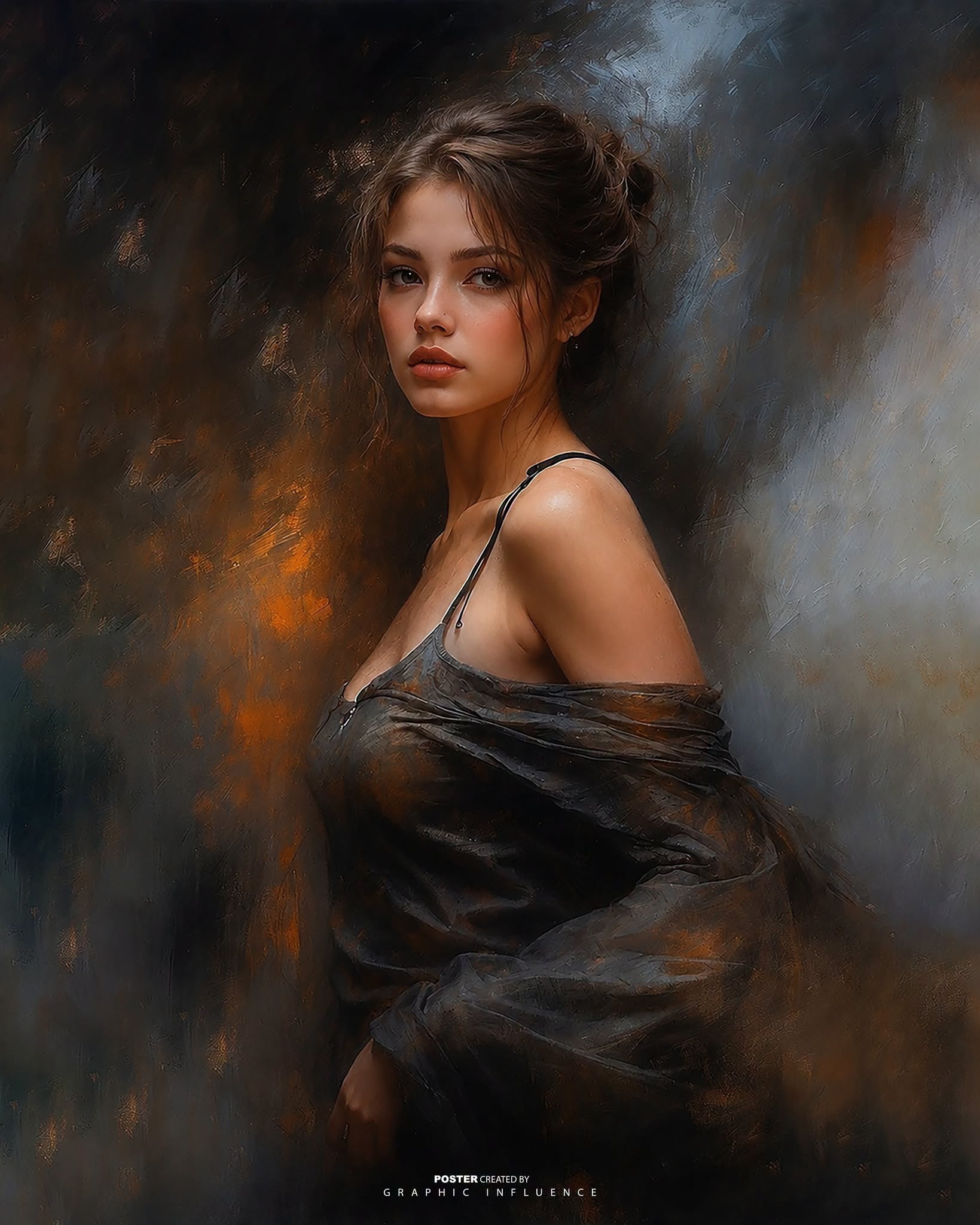 Amber Glow in the Shadows