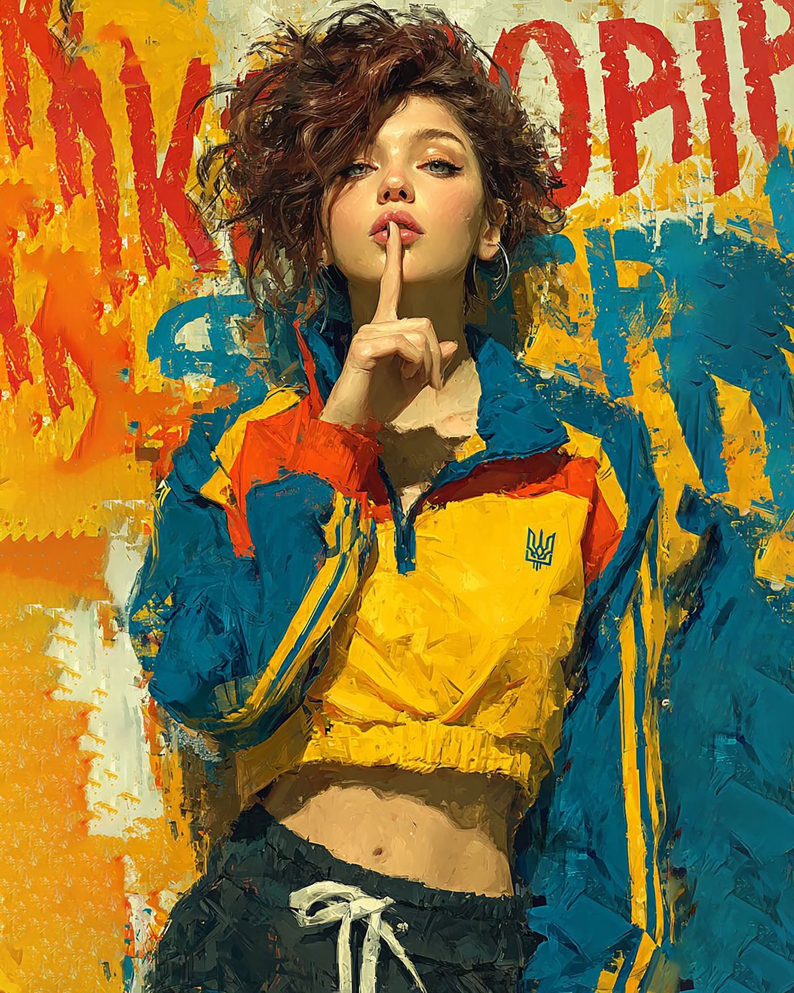 Streetwise Secret in Blue and Gold