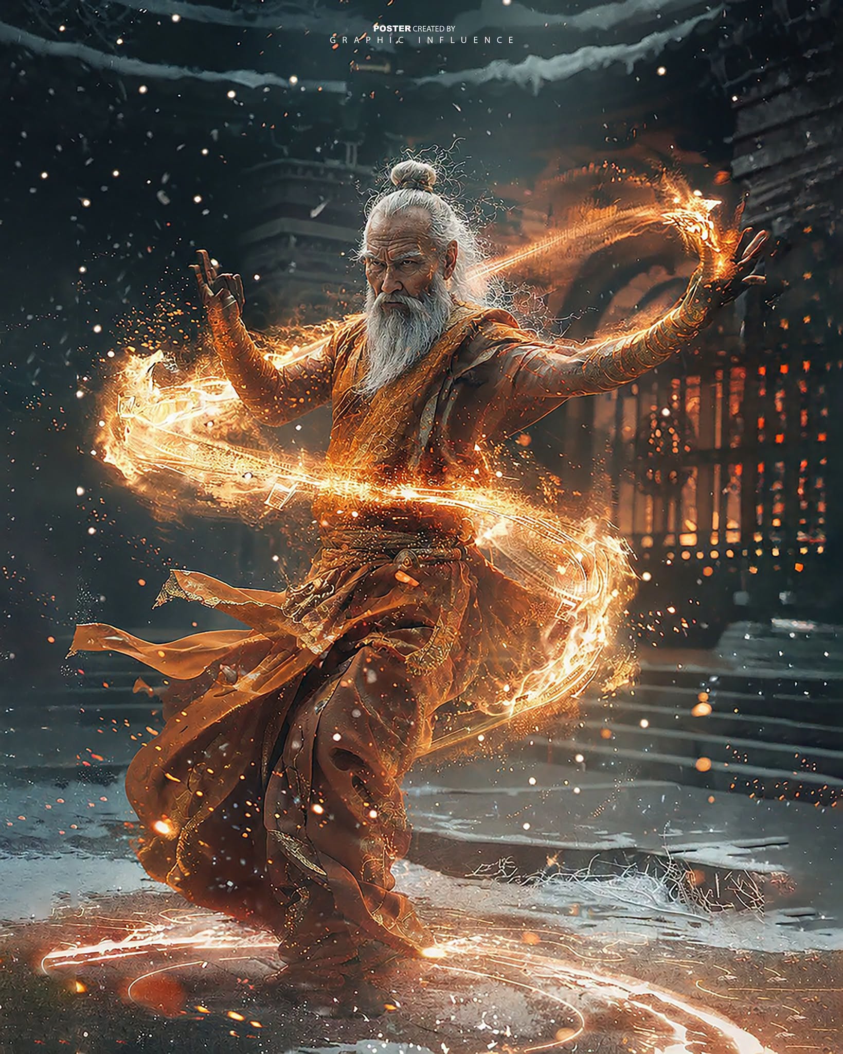 The Fire Monk's Frozen Vow