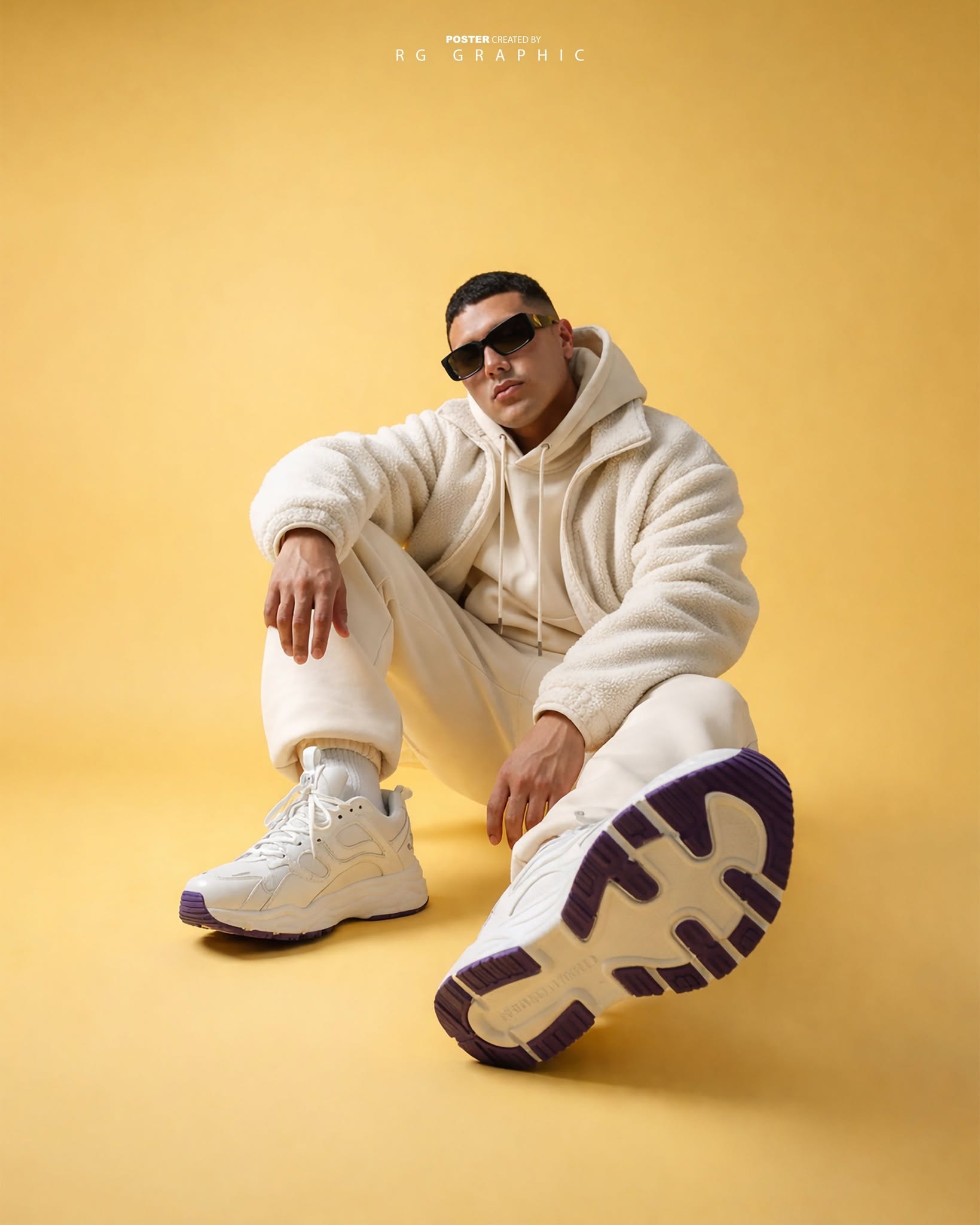 Streetwear Aesthetic in Mustard and Cream