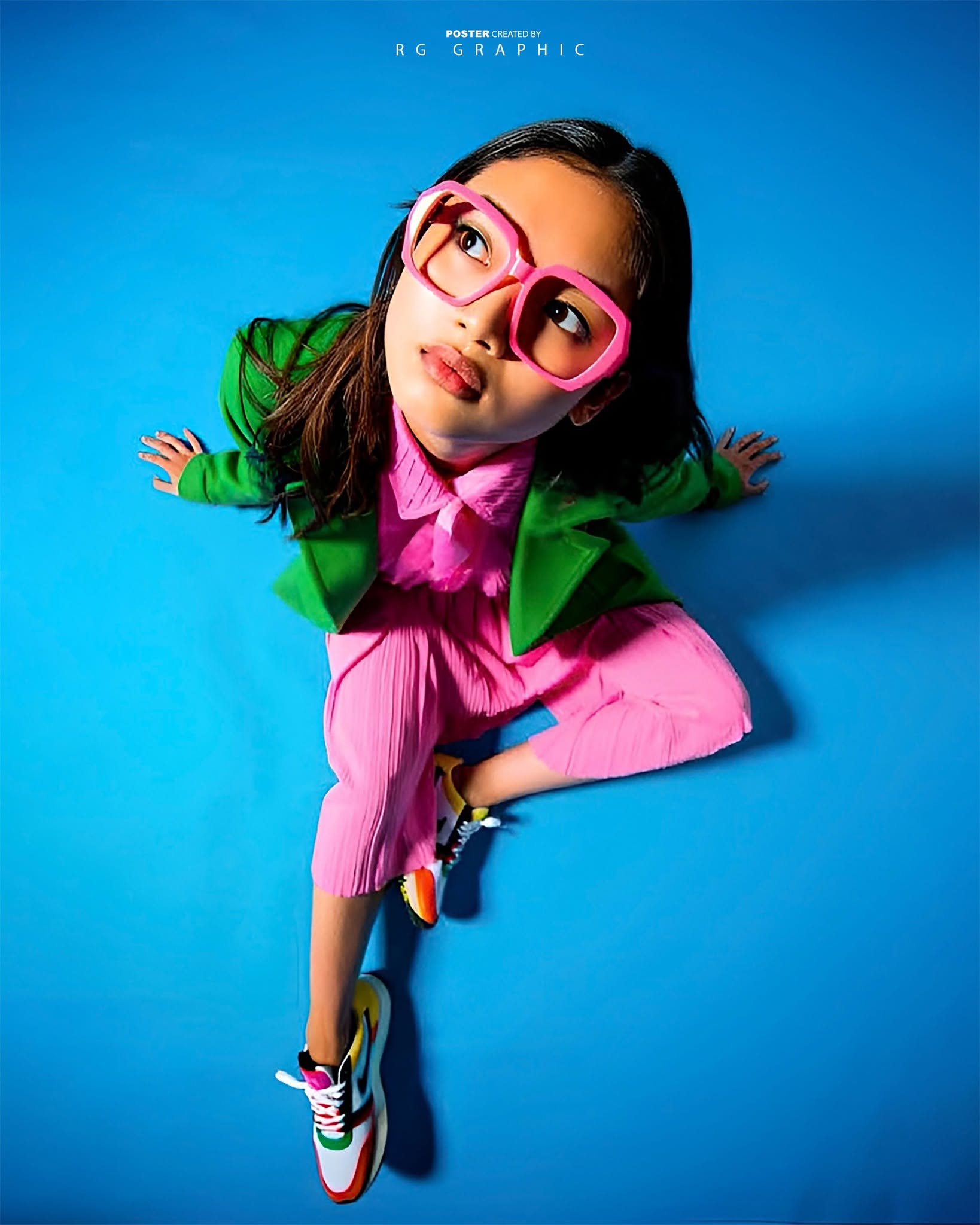 Neon Pop High Fashion Editorial