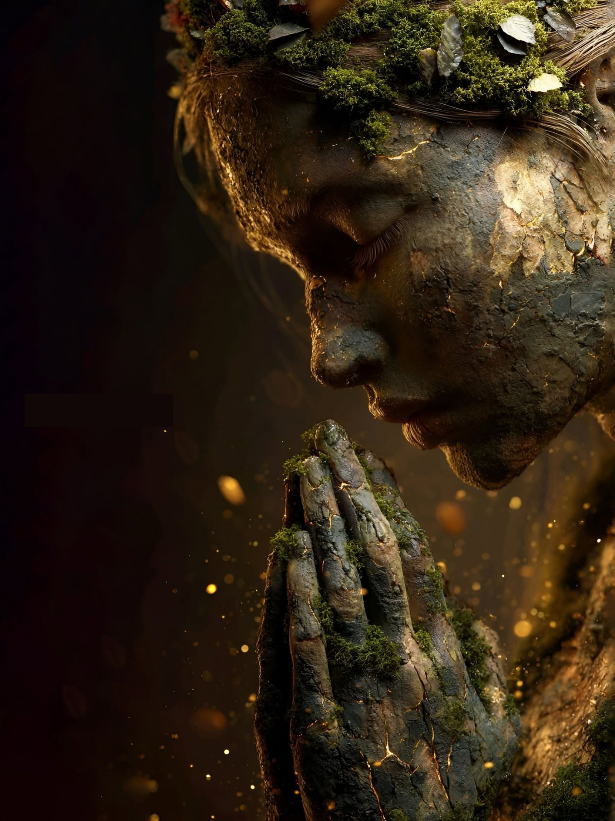 Golden Kintsugi Earth Spirit Meditation