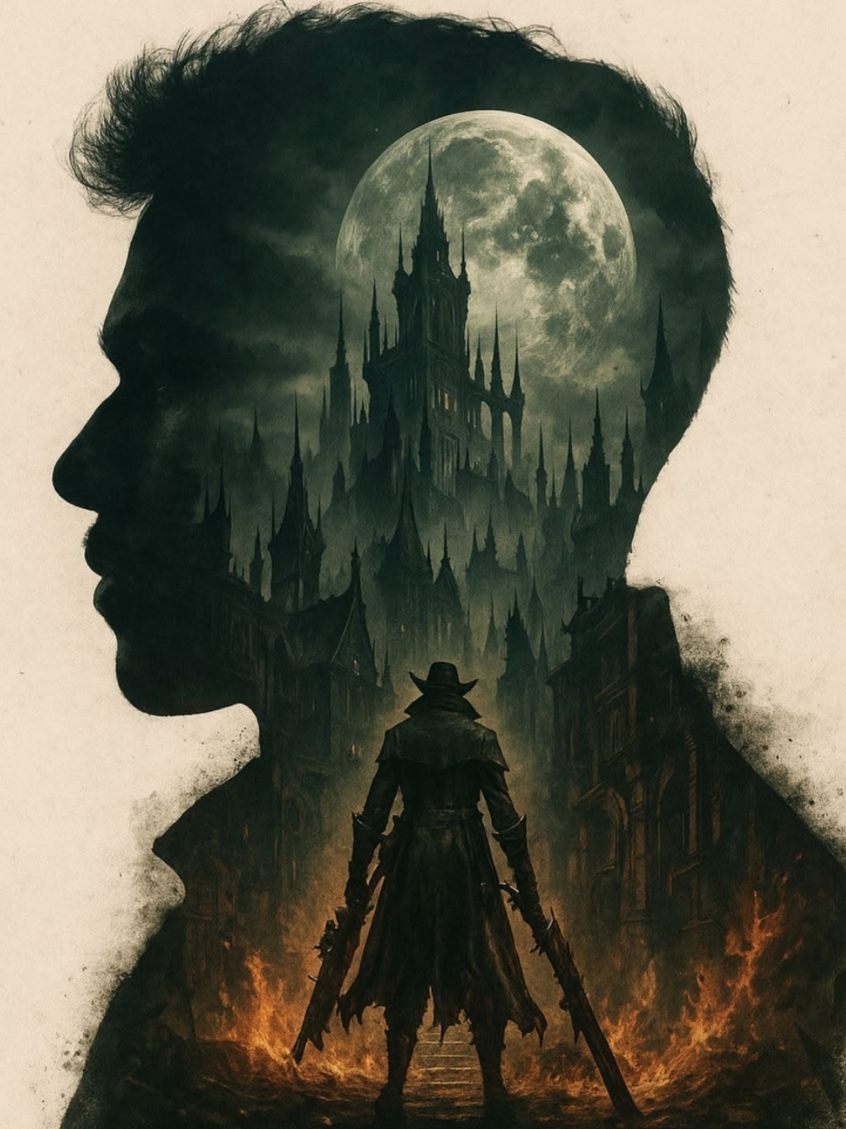 Bloodborne Warrior Profile: Flaming City