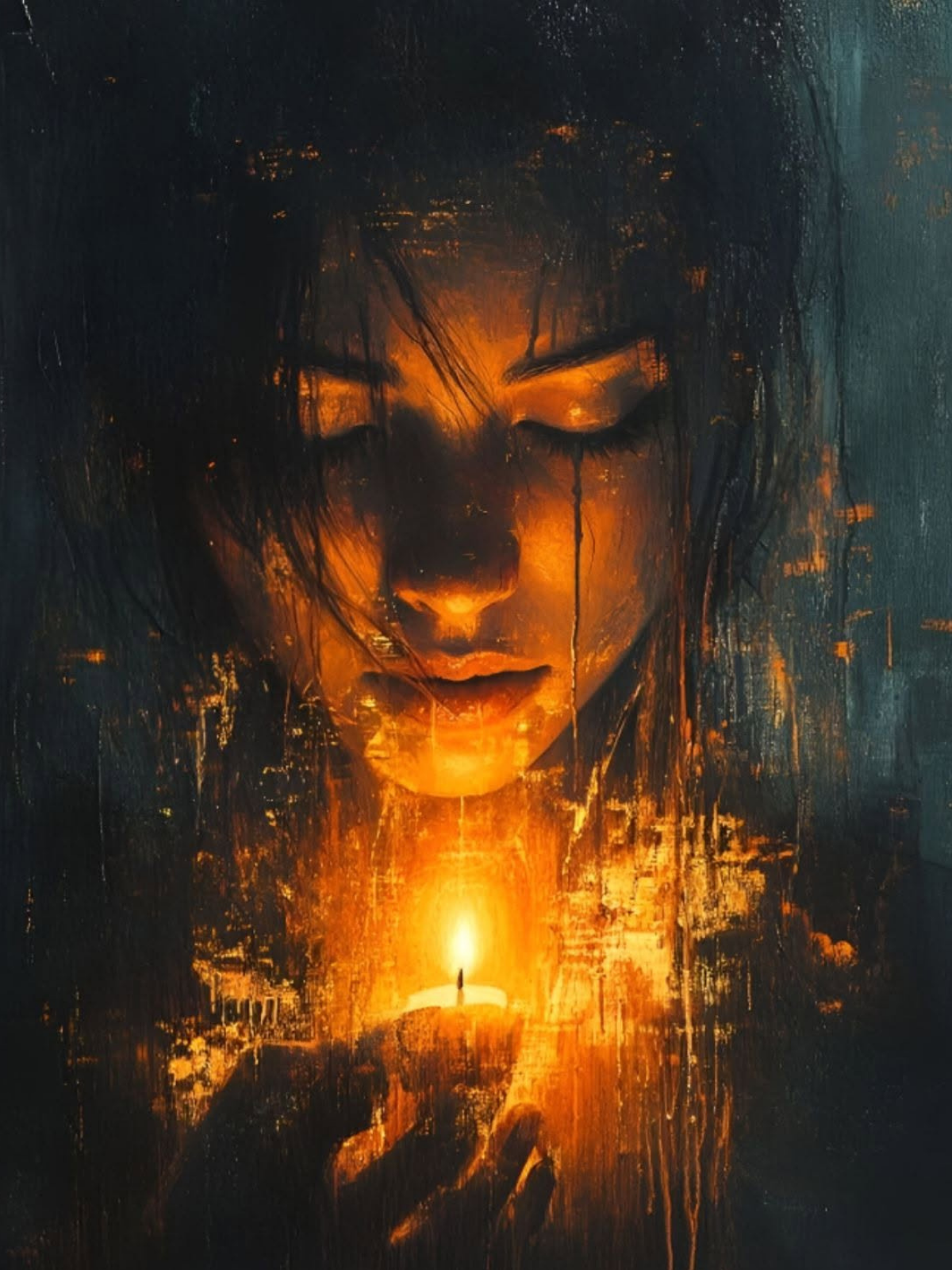 Solemn Candlelight Dreamscape