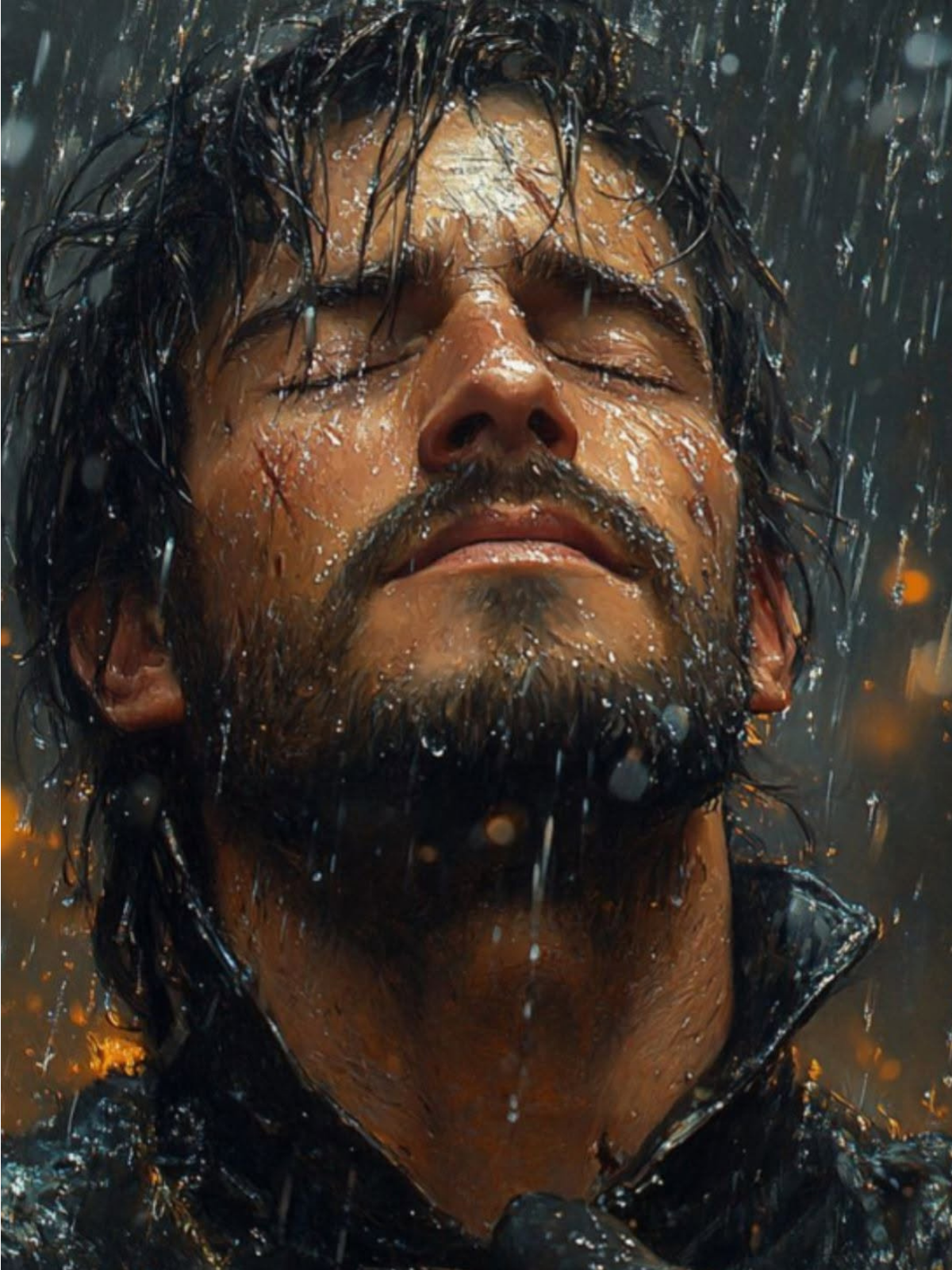 Knight's Rain-Soaked Emotional Release