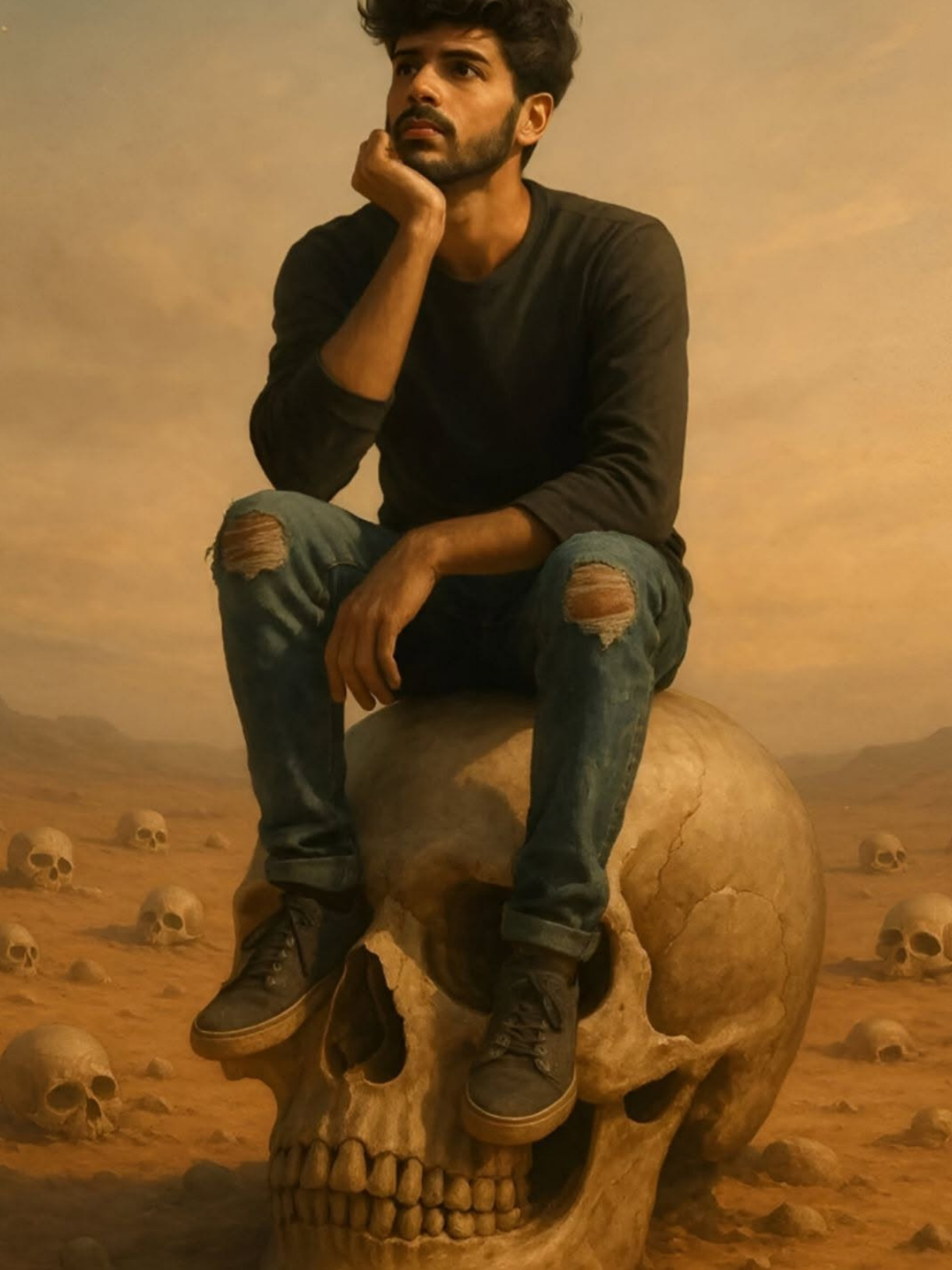 Skull Throne: Desert Wasteland Solitude