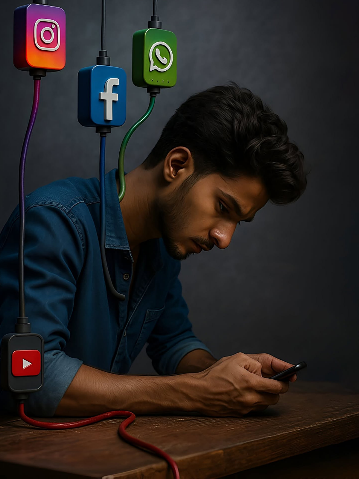Digital Life Support: Social Media Enslavement