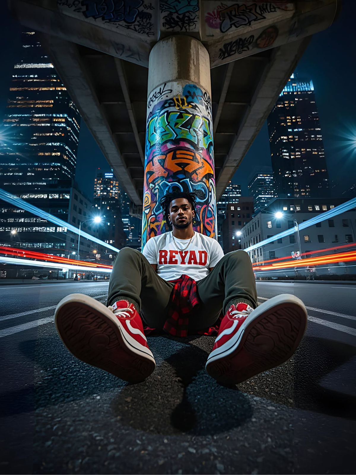 Reyad's Neon Urban Graffiti Night