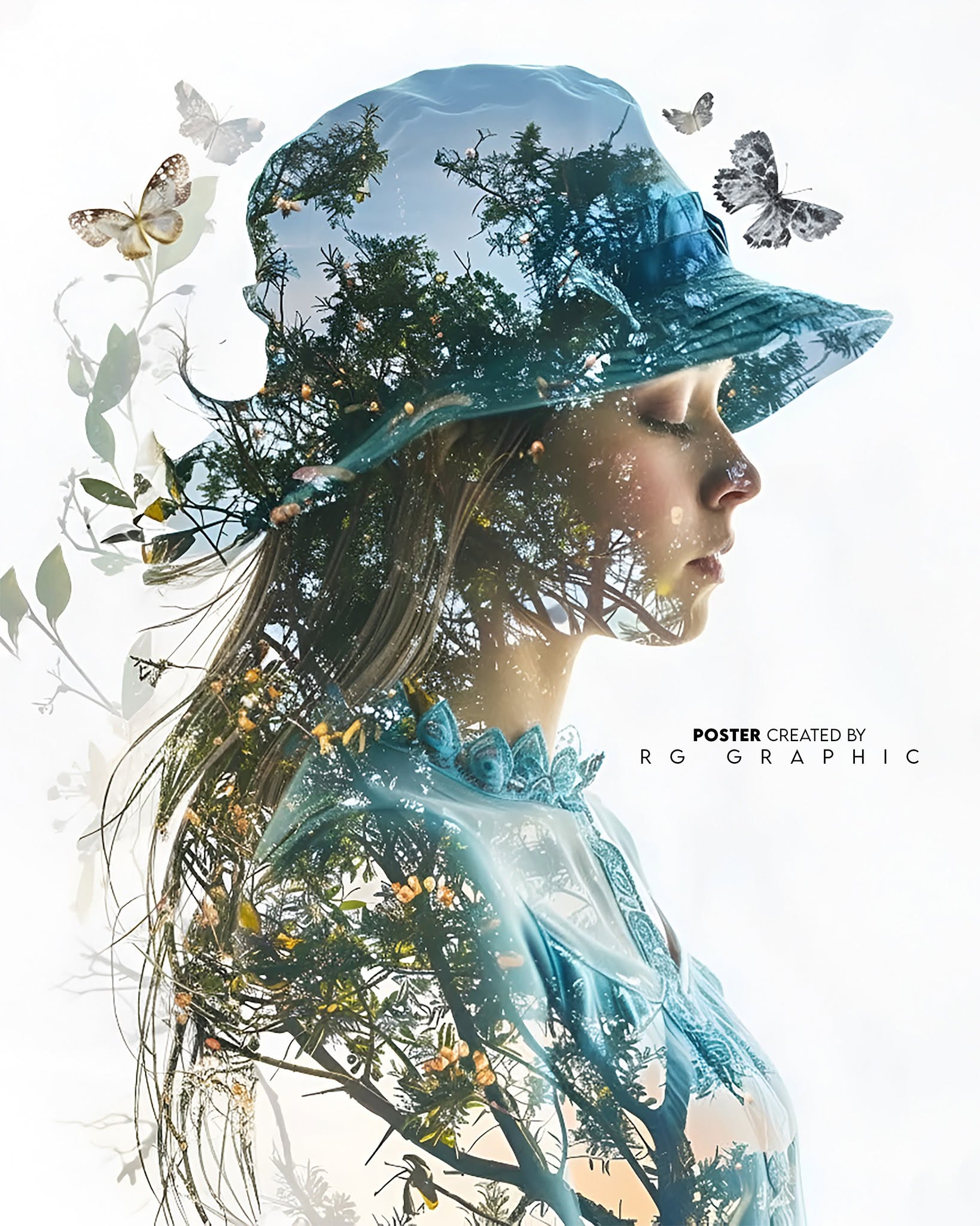 Forest Soul Double Exposure