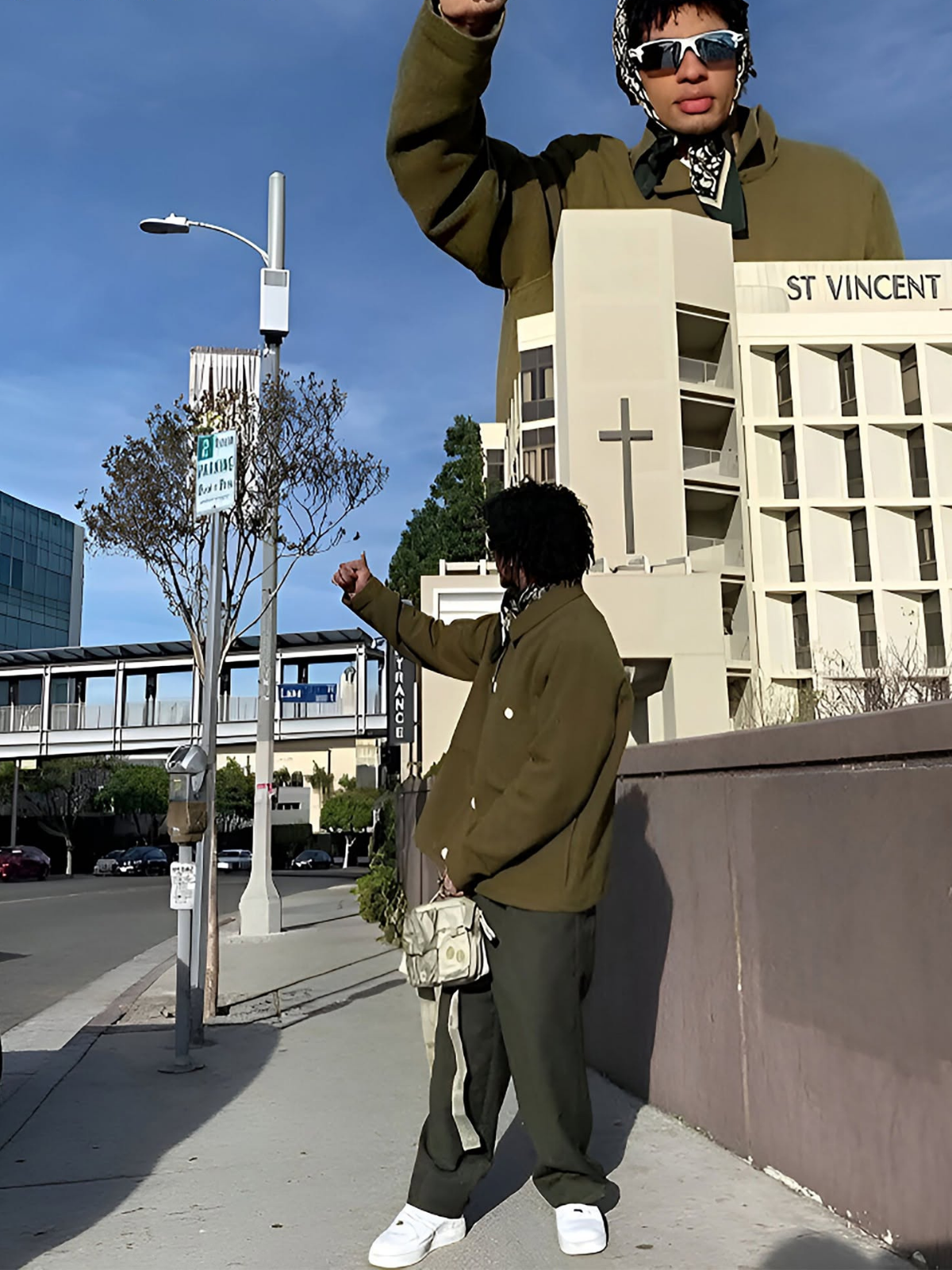 Dynamic Urban Streetwear Poster