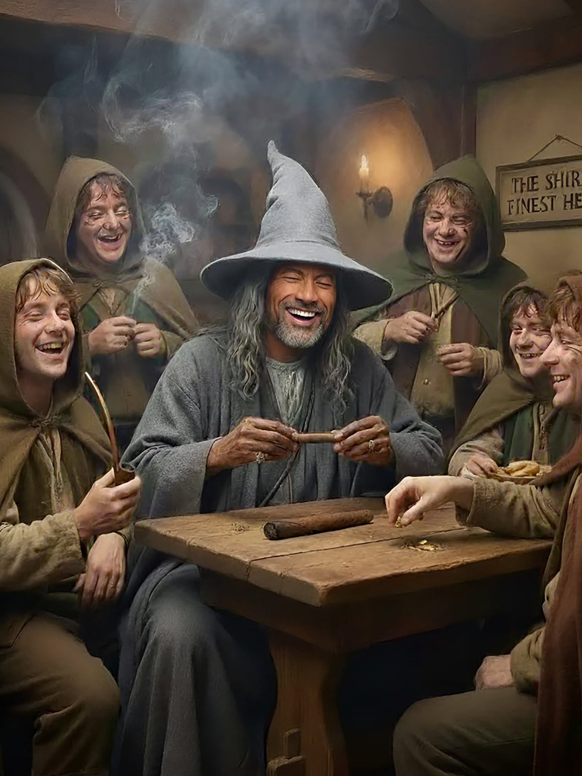 Rock Gandalf, Hart Hobbits: Shire Tavern Shenanigans