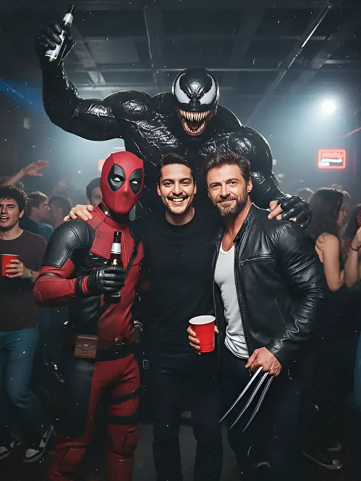 Venom's Wild Marvel Underground Club