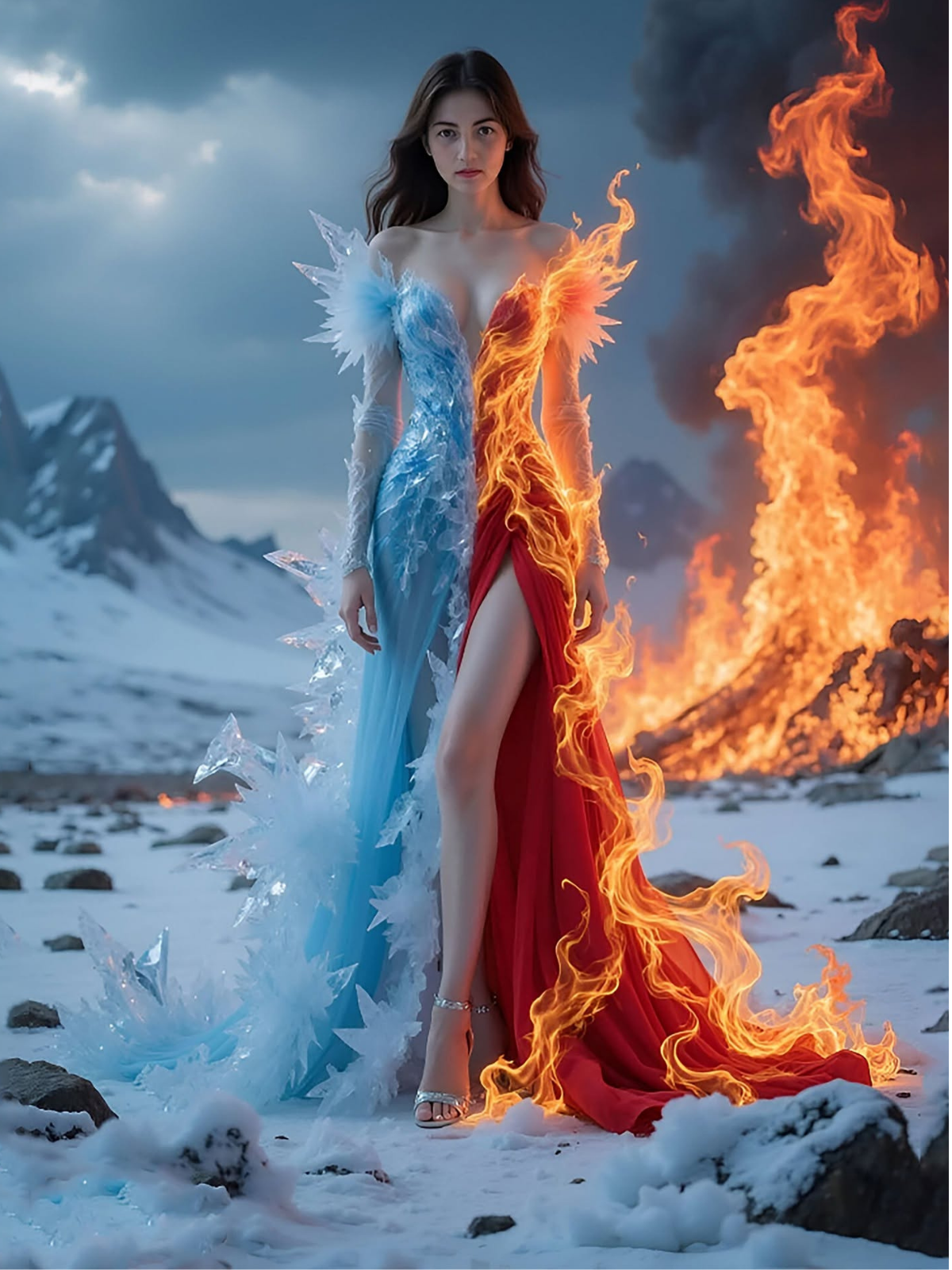 Frozen Flame: Elemental Queen