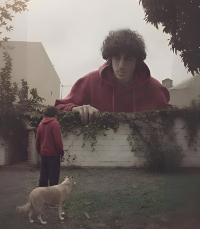 Red Hoodie, Giant Self's Gaze