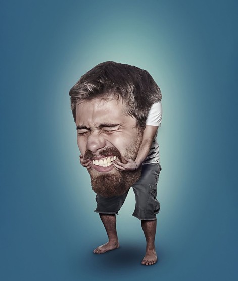 Giant Head, Strained Embrace