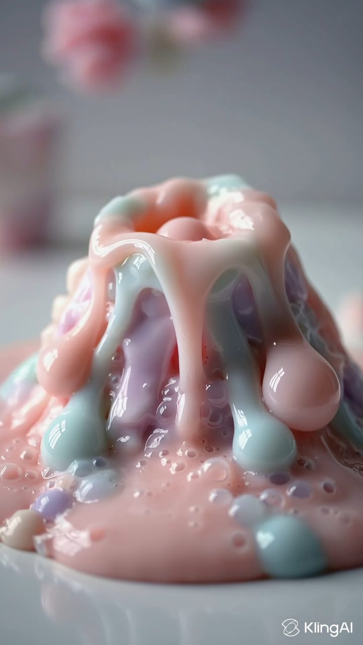 Pastel Candy Volcano Eruption