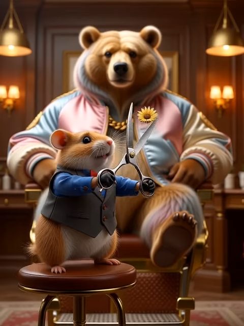 Miniature Barber, Mammoth Client
