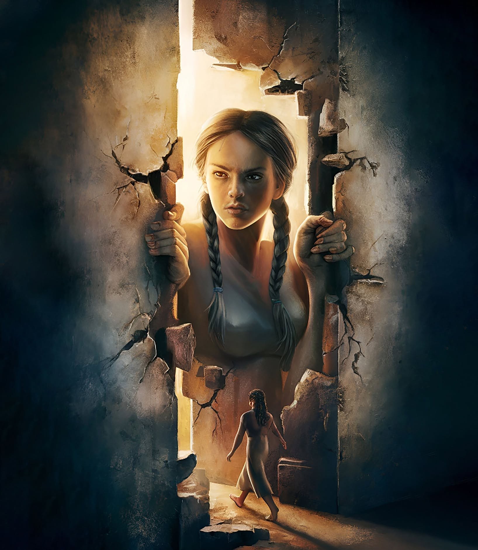 Shattered Wall: Unveiling Inner Light