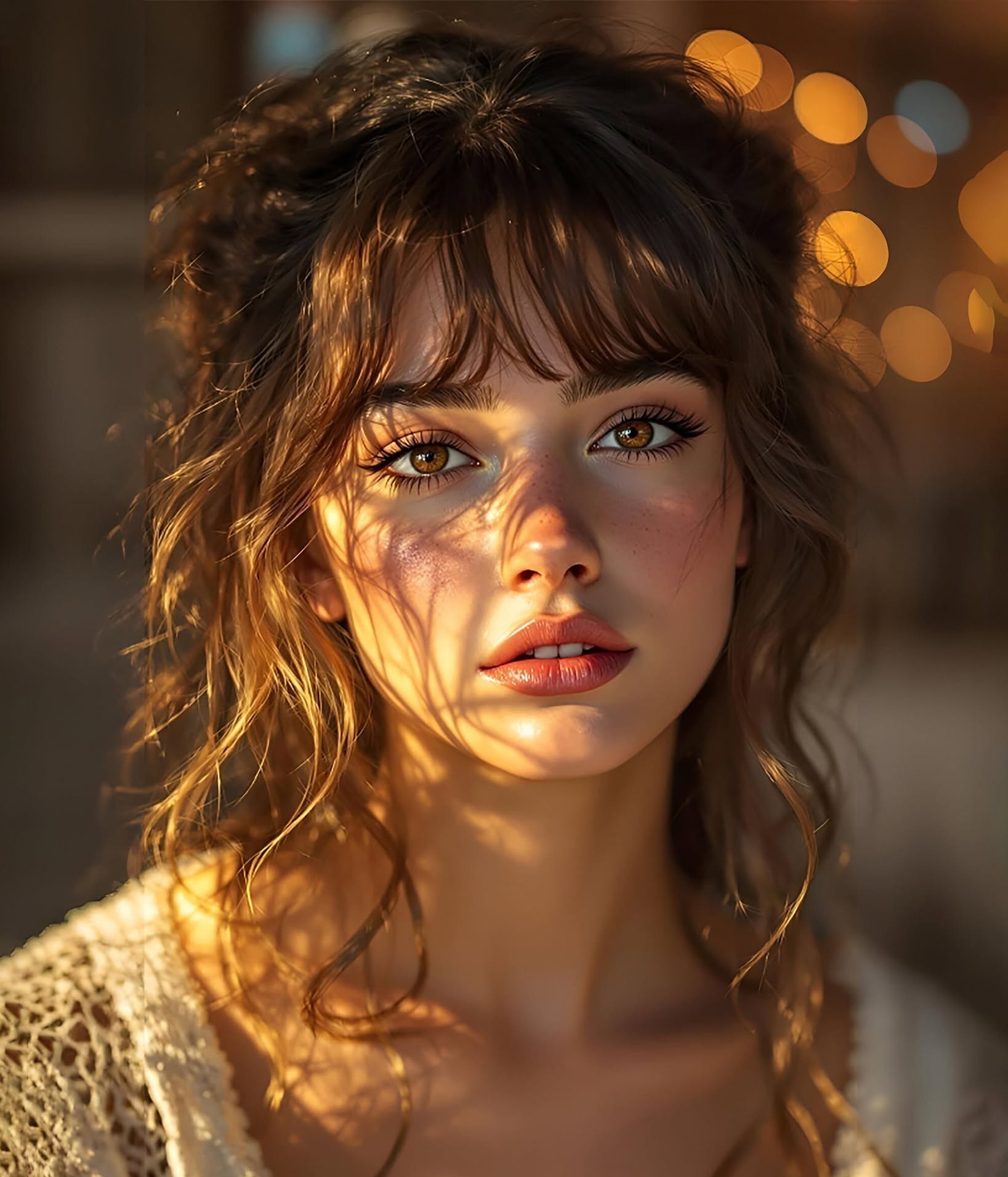 Golden Hour Dream Portrait