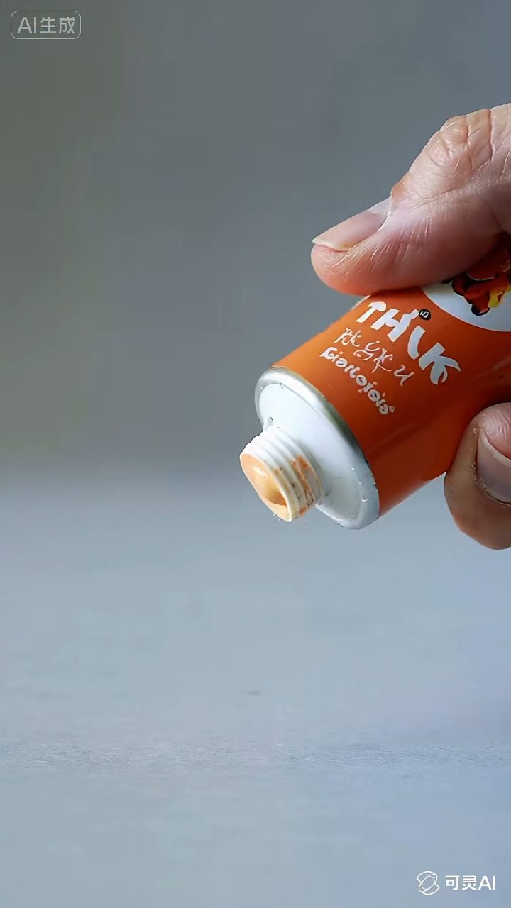 Orange Tabby Living Paint ASMR