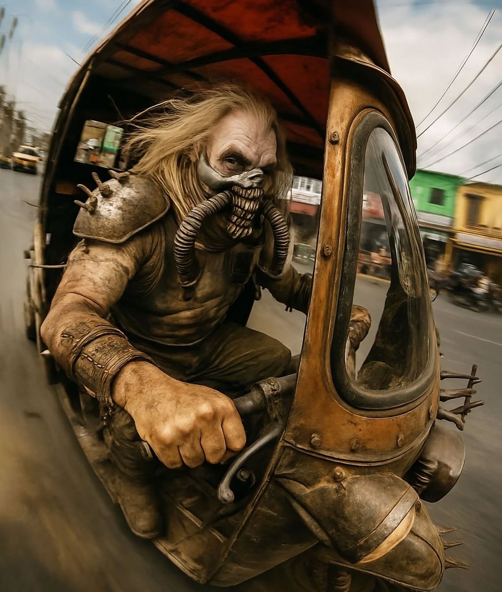 Wasteland Skull Rickshaw Blitz