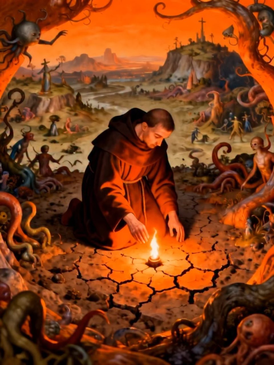 Sacred Flame, Circling Surreal Earth