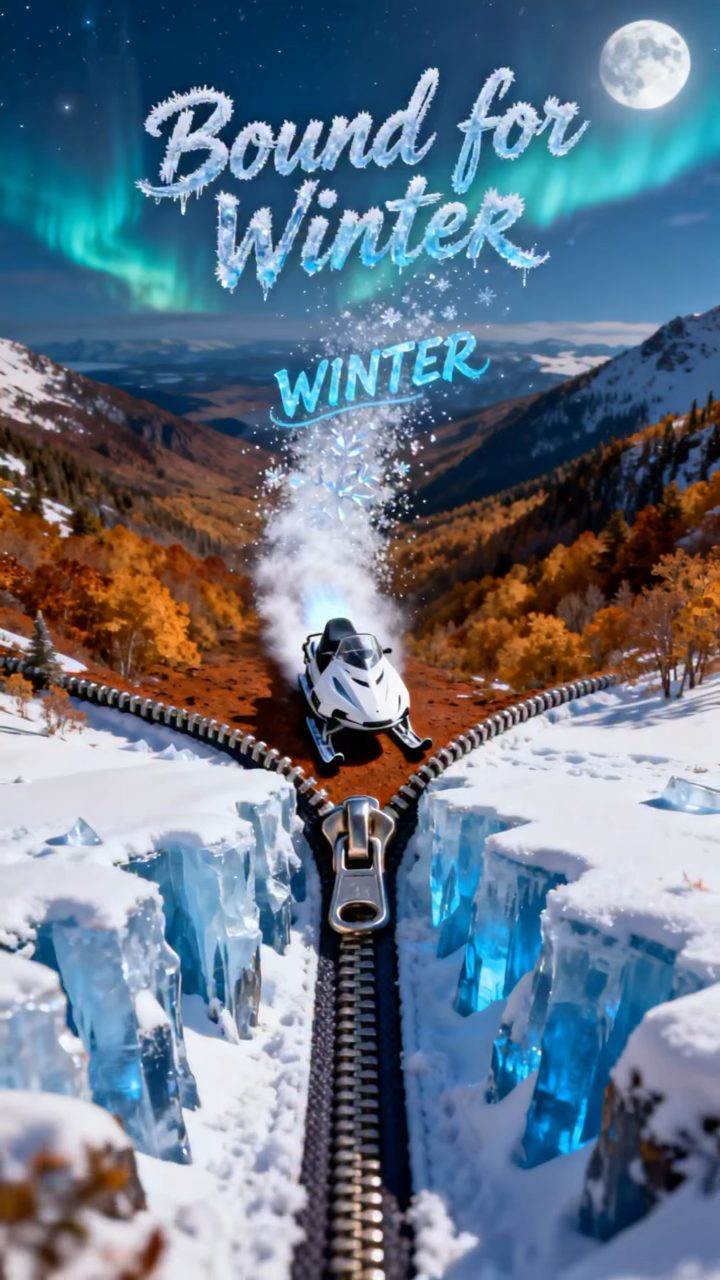 Ski-Doo Zips Winter's Aurora