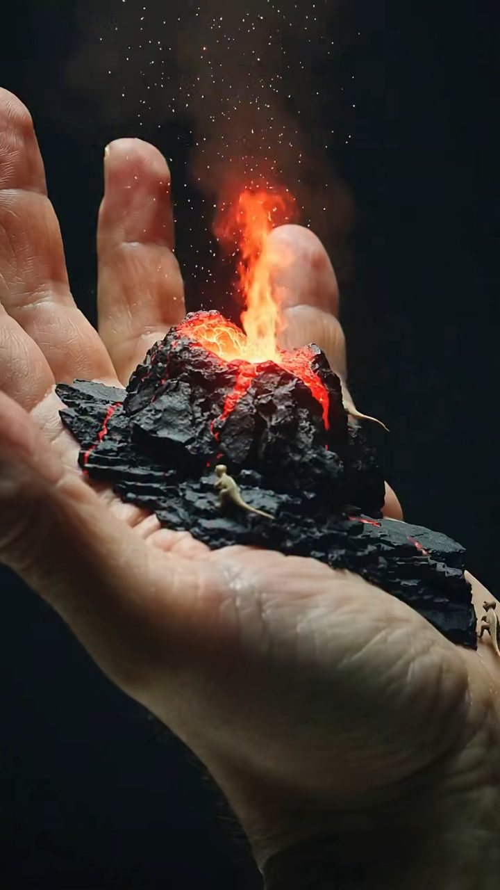 Palm of Fire: Tiny Dino World