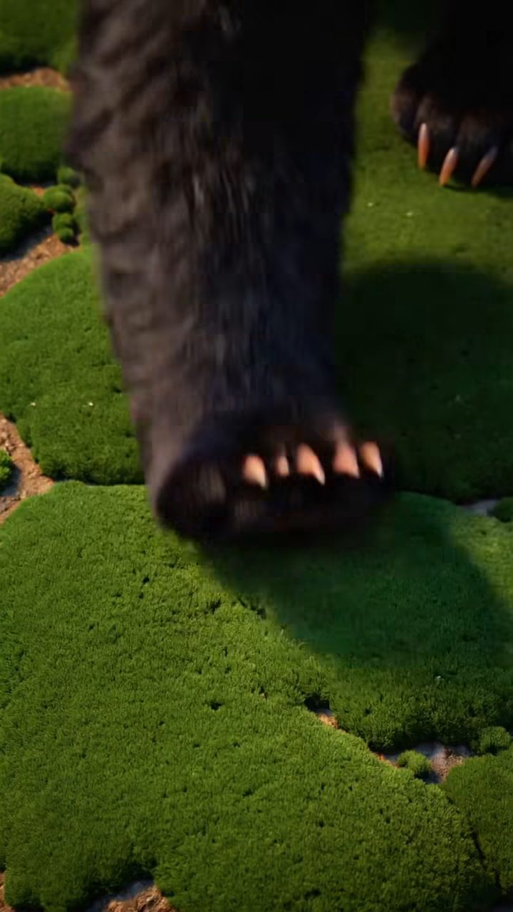 Paw Print Births Roaring Mini Panda